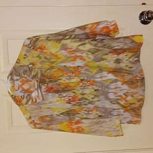 Zenergy by Chico's Astract Design 3/4 Sleeve Jacket, 0